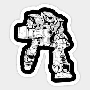 Tau OmniMech Sticker